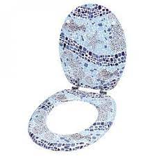 Get free shipping on qualified blue toilet seats or buy online pick up in store today in the bath department. Toilet Seat Mosaic Toilet Seats For Sale