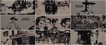 The Wild Bunch (1969) — Art of the Title