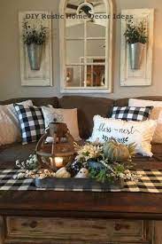 15 Diy Rustic Decoration To Help Upgrade Your Home Farmhouse Decor Living Room Rustic Farmhouse Living Room Farm House Living Room