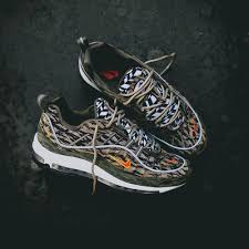 The Quantity Is Limited Men S Nike Air Max 98 Aop Tiger Camo Aq4130 200 Sneakers In The Whole Box Dimensions 6 Us 6 Nike Air Max Mens Nike Air Sneakers