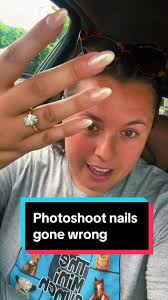 Photoshoot nails gone wrong😅