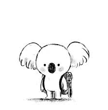 Chris Chatterton Illustrator Author Chris Chatterton S Illustration Sketches Koala Drawing Koala Illustration Animal Drawings