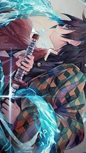 Anime anime girls short hair blue hair rifles suits science fiction wallpaper. Giyu Tomioka Kimetsu No Yaiba 4k Hd Mobile Smartphone And Pc Desktop Laptop Wallpaper 3840x2160 1920x1080 Anime Wallpaper Hd Anime Wallpapers Anime Demon