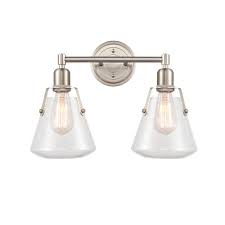 Innovations Lighting Luna Satin Nickel Two Light Led Bath Vanity 422 2w Sn 7cl Led Bellacor