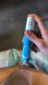 Toothbrush in Ass and brushing teeth with cum - ThisVid.com