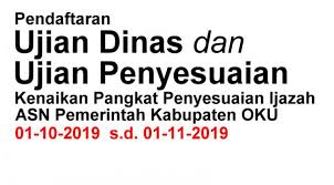 Juknis tersebut tertuang dalam peraturan sekretaris jenderal (sekjen) kemendikbud 5 tahun 2021 tentang spesifikasi teknis, bentuk, dan tata cara pengisian blangko ijazah pendidikan dasar dan pendidikan menengah tahun pelajaran 2020/2021. Pendaftaran Ujian Dinas Ujian Penyesuaian Kenaikan Pangkat