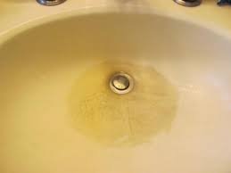 install drain flange on granite y sink