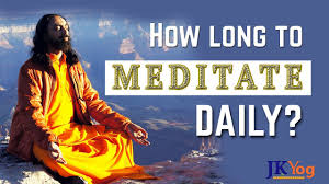 In answer to question 1. How Long To Meditate Daily Sadhana Duration Swami Mukundananda Youtube