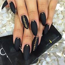 Attractive Acrylic Black Coffin Nails Designs Pin En Nails