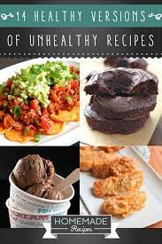 19 Healthy Versions Of Comfort Food Recipes For Guilt Free Cravings Healthy Junk Food Food Homemade Recipes
