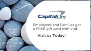 Combine the thoughtfulness of a gift card with the flexibility of money. Special Offer For Capital One Associates In Richmond Va River Run Dental