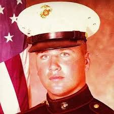 Marine Corps Veterans Sharing Experiences and Thanking Each Other for  Service