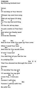 Baby I Love You Love You Love You So Much Chord Forever Hillsong Lyrics And Chords Sing And Praise Lyrics And Chords Hillsong Lyrics Lyrics