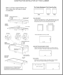 Pin By Edward Mcginniss On Bee Hives2 Bee Keeping Langstroth Hive Plans Bee Hive Plans