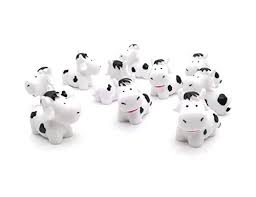 Easy 99 Mini Animals Miniature Figurines Fairy Garden Miniature Moss Landscape Diy Terrarium Crafts Ornament Accessories For Home Decor Cow Pack Of 10 Buy Online In Brunei At Desertcart Productid 116041946