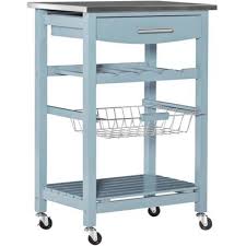 I needed more storage and workspace for my small kitchen. Blue Kitchen Carts Islands Target
