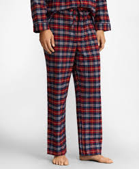 Red Plaid Flannel Pajamas