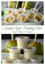Birthday Cake Pudding Shots Tipsy Bartender Caramel Apple Pudding Shots Are Perfect For Your Fall Parties Or Tailgating Applefest Appleweek Pudding Shots Pudding Shot Recipes Jello Shot Recipes