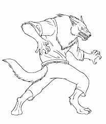 The werewolf is a character that has been feared by humans throughout history. 9 Pics Of Goosebumps Werewolf Coloring Pages Printable How To Coloring Home