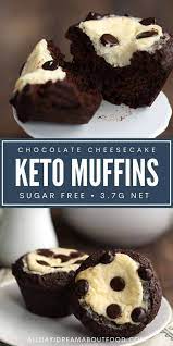 Keto Chocolate Cream Cheese Muffins Recipe In 2021 Low Carb Recipes Dessert Ketogenic Desserts Keto Friendly Desserts