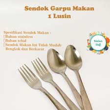 Informasi harga sendok makan 1 lusin di atas diperoleh dari berbagai sumber. Sendok Garpu Makan Set 1 Lusin Stainless Steel Peralatan Makan Murah Lazada Indonesia