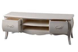 Meuble tv noir ou blanc , laqué ou mat. Meuble Tv Blanc Elegant Gamme Muriane Hellin