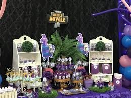 Fortnite Candy Table Birthday Candy Table Candy Table Decorations Candy Party