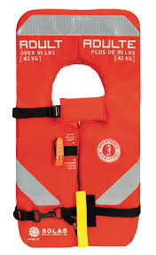SOLAS Type 1 Adult Life Jacket for Water Rescue | Mustang ...