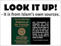 (8) and if the area has a border adjacent t~. Thomas Ù† On Twitter Female Circumcision Fgm Is Obligatory In Islam According To The Arabic Wording In Reliance Of The Traveller Sharia Manual It S Obligatory For A Muslim Girl Woman To Have Her Clitoris