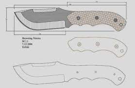 Este cuchillo de caza de. Facon Chico Moldes De Cuchillos Cuchillos Artesanales Plantillas Para Cuchillos Cuchillos