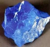 The Sky Stone, a striking bluish rock, is thought to be a ...