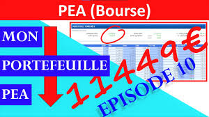 Mon Portefeuille Pea Bourse Episode 10 2020 Youtube