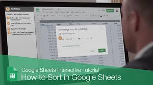 The sheet will be sorted according to your selection. How To Sort In Google Sheets Customguide