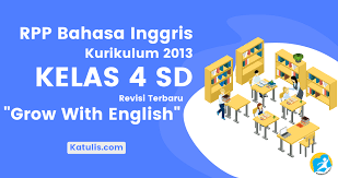 Soal bahasa inggris kelas 1. Rpp Bahasa Inggris Kelas 4 Sd Kurikulum 2013 Revisi 2020 2021 Katulis