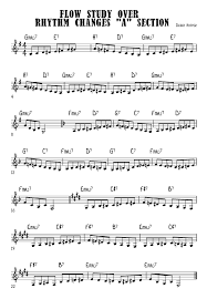 Rhythm Changes Workout Trumpet Exercise Database Clarinet Sheet Music Music Theory Sheet Music