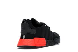 2021 adidas nmd r1 japanese side print men and women h01926. Adidas Nmd R1 Core Black Solar Red Ee5107