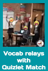 Need A New Game To Shake Things Up Try Match Relays How To Play 1 Put Students In Teams Of 4 Wi Teaching Vocabulary Teaching Social Studies Classroom Games