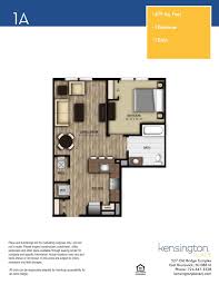 One bedroom plus den apartments in little italy. Spacious 1 2 And 3 Bedroom Floor Plans Kensington Place