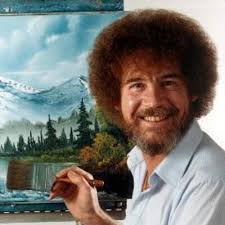 bob ross Blank Template