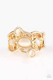 All our jewelry is lead free and nickel free. Moon Mood Gold Paparazzi Ring Dsblingstop