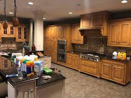 We pride ourselves on our decades of providing expertise and craftsmanship into our fine kitchen cabinetry and restoration of antique kitchen cabinets. Cabinet Refinishing And In Shop Finishing