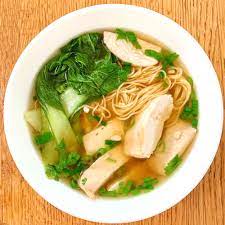 Choose the method that fits your time available! Poached Chicken Noodle Soup Mi Ga Food With Aihoa