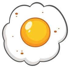 Cartoon Egg Illustration Isolated On White Background Food Cartoon Drawing For Kids Food Illustrations