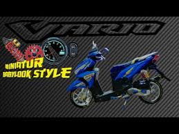 Karena modifikasi vario 150 ini bagus di terapkan terhadap vario 150. Jual Miniatur Motor Vario Babylook Kab Sleman Aguz Art Tokopedia