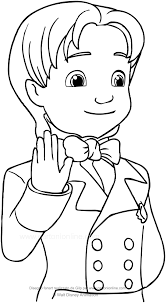 Desenho De Pr Ncipe James Princesinha Sofia Para Colorir