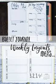 Simple Minimalist Style Weekly Planner Pages You Can Make Bullet Journal Weekly Layout Planner Bullet Journal Planner Pages