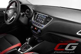 Actual mileage may vary with options, driving conditions, driving habits and vehicle's condition. The 2018 Hyundai Accent Looks Like A Mini Elantra W 13 Photos Carguide Ph Philippine Car News Car Reviews Car Prices