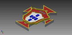 Категорія:зображення:футбольні клуби aus portugal) (de); Portugal Football Team Logo 3d Models Stlfinder