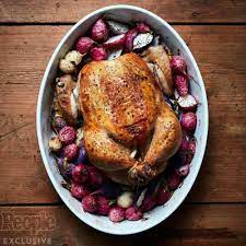 Ina Garten S Roast Chicken With Radishes Recipe From Cooking With Jeffrey Radish Recipes Roast Chicken Chicken Recipes