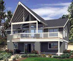 Plan 23391jd Dramatic Views For Hillside Lot House Plans Lake House Plans Saltbox Houses